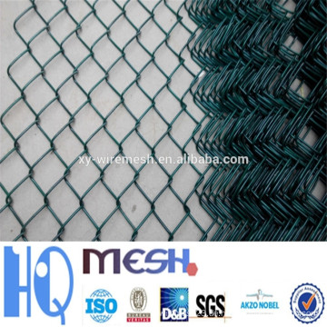 Verzinkter Kettenverbindungszaun (Diamond Wire Mesh), PVC beschichteter Kettengliedzaun